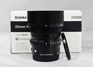 #SIGMA 35mm F/2 DG DN Contemporary (for SONY E mount) S/N 55276296 - Picture 1 of 6