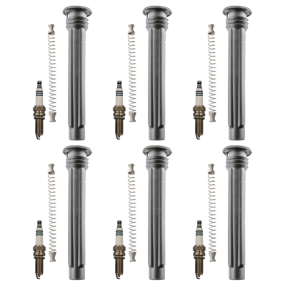 Kit de 6 bujías de alimentación de iridio Denso para cargador Journey Routan V6 Foto 1 de 1
