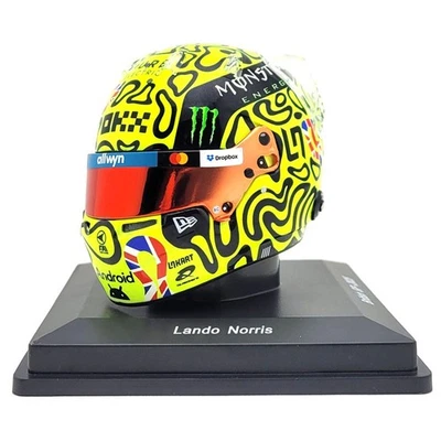 2025 helmet Lando Norris McLaren Formula 1 Team British GP - 1/5 Spark Models