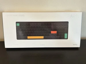 NEW Nuphy Air96 V2 Wireless Mechanical Keyboard, 100 Keys for Gaming in Black - Picture 1 of 7