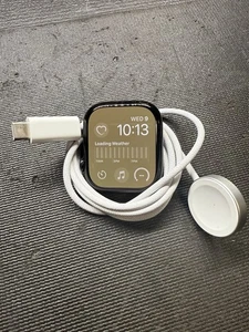 Apple Watch Series 10 46mm Jet Black good condition - Photo 1 sur 10