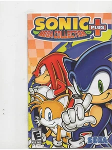 Sonic Mega Collection Plus PS2 Playstation 2 Manual Only Authentic - Picture 1 of 1