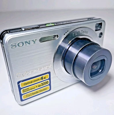 Sony Cybershot W130 Fotocamera Digitale TESTATA FUNZIONANTE NO CARICATORE - Immagine 1 di 4