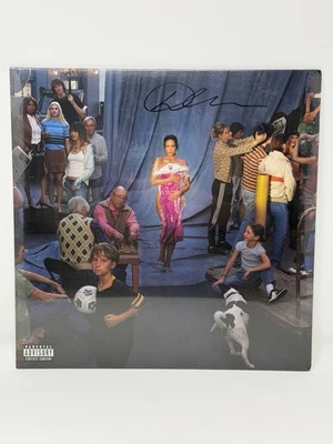 Demi Lovato It's Not That Deep Vinyl Signed On Cover Indie Exclusive Ivory LP - Image 1 of 4