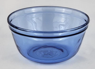 NEW Anchor Hocking COLORS Mixing Bowl Blue Medium 1.5 QT Ovenware USA - Image 1 of 4