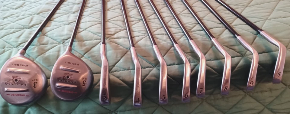 La Jolla Club SR Iron and Fairway Wood Set 3 -9, SW Irons / 3 - 5 Woods S Flex - Image 1 of 4