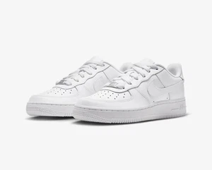Nike Air Force 1 LE (GS) weiß/weiß große Kinder Basketballschuhe DH2920-111 - Bild 1 von 9