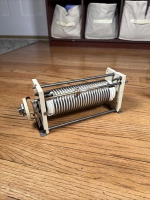 Sintonizador de antena amplificador de potencia lineal HF bobina inductor de rodillo variable gigante Foto 1 de 4