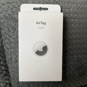 Apple - AirTag (4-Pack) - Silver MX542LL/A Brand New Sealed - Photo 1 sur 3