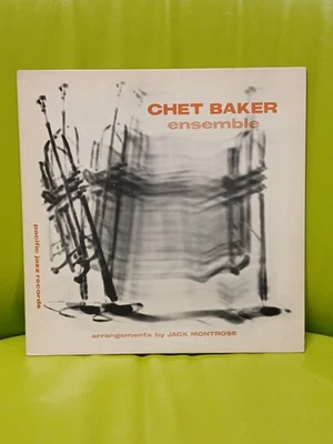 Chet Baker Ensemble LP, Pacific Jazz PJLP-9 MONO, 10", 1954 Orig. Pressing - Image 1 of 4