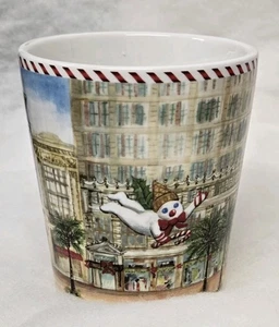 2024 Mr Bingle Weihnachten Kaffeebecher Tasse New Orleans Schneemann Symbol Kanal Straße - Bild 1 von 9