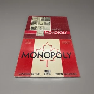 Vintage 1964 Monopoly Board Game Red Box & Vintage Canadian Monopoly Bundle! - Picture 1 of 9