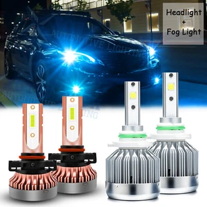 8000K ICE BLUE 9006 LED Headlight 5202 Fog Light Bulb For Chrysler 200 2011 2012 - Bild 1 von 12
