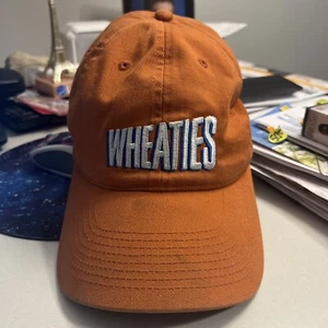 Vintage 90’s Wheaties Strapback Hat by Head To Toe - Picture 1 of 2