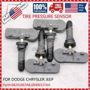 NEW, Set of 4, TPMS Tire Pressure Sensor, For Dodge Jeep Chrysler, # 68406537AA - Picture 1 of 4