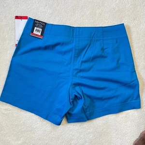 Nautica Women Shorts Size 8 Royal Blue. NWT - Picture 1 of 9