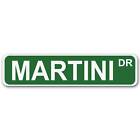 Martini Drive 4" X 17" Aluminum Street Sign