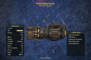 (Xbox) Gatling Plasma Fully Modded - New Mods - Picture 1 of 1