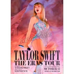 Taylor Swift The Eras Tour Movie Poster Print Home Room Decor Wall Art A1 A2 A3 - Picture 1 of 12