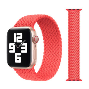 Braided Solo Strap For Apple Watch band 45mm 44mm 41mm 40mm 38mm 42mm