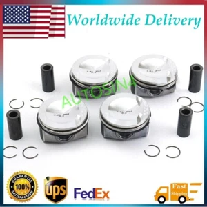 4pcs Pistons Rings Set Φ23mm For Audi S3 8V TTS Golf R MK7 2.0 TSI CJX New - Picture 1 of 3