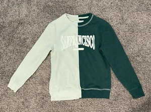 Girls Abercrombie Kids Size 11 /12 San Francisco Sweatshirt - Picture 1 of 3