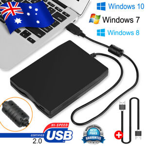 3.5 inch USB Mobile Floppy Disk Drive Portable 1.44MB External Diskette FDD AU