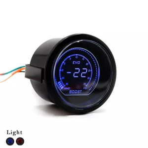2" 52mm EVO Auto Car Digital Turbo Boost Gauge 0-35Psi Meter Sensor Pressure Kit - Picture 1 of 6