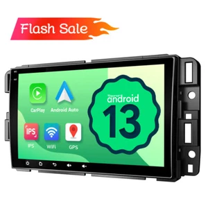 Android 14 8" IPS Car GPS Nav Stereo Radio Bluetooth DSP for Chevy Tahoe Express - Picture 1 of 23