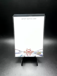 2021 Upper Deck Marvel Spider-Man carta schizzo vuota artista autografo - Foto 1 di 4