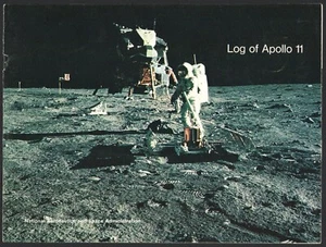 Log of Apollo 11 Eleven Booklet 1st Moon Mission NASA - Picture 1 of 3