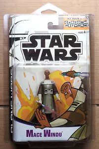 STAR WAR CLONE WARS CARTOON NETWORK MACE WINDU Z319 - Picture 1 of 7