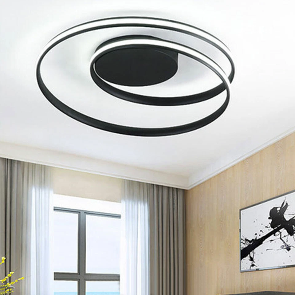 Modern Acrylic Creative LED Strips Ceiling Lamp Pendant Chandelier Light Fixture - Image 1 of 4