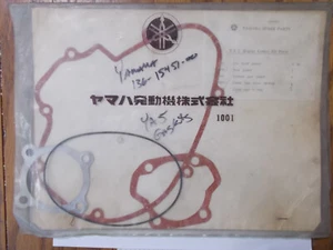 NOS 1961 YAMAHA YA5 OEM RIGHT CRANKCASE GASKET OEM 136-15451-00-00      (GAK1S) - Picture 1 of 1