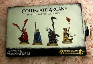 Warhammer Age of Sigmar COLLEGIATE ARCANE MYSTIC BATTLE WIZARDS bits - Zdjęcie 1 z 30