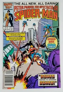 NM The Spectacular Spider-Man #118 Newsstand 1986 Mark Jewelers Variant Z57 - Picture 1 of 4