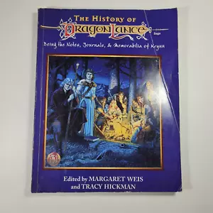 History of DragonLance Margaret Weis Tracy Hickman 1995 Paperback *ACCEPTABLE* - Picture 1 of 11