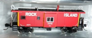 N Bluford Shops - Rock Island Railroad - Bay Window Caboose #17170 - 44011 - Picture 1 of 1