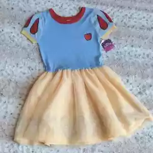 Costume Vestito Biancaneve e i Sette Nani Principessa Disney Nuovo con etichette Grande - Foto 1 di 4
