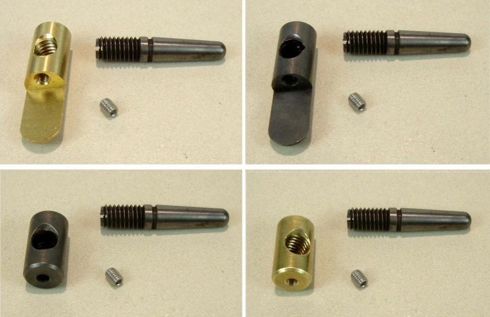 1x Kupplungshebel Druckstift Bolzen Pin Einstellschraube Stift Druckbolzen Axial - Bild 1 von 1