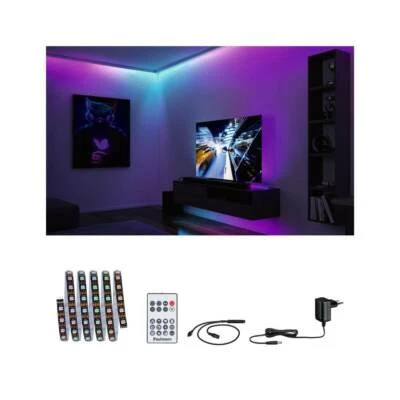 Paulmann EntertainLED LED Stripe Dynamic Rainbow RGB Set, 1,5 - 5 m Gaming Light - Bild 1 von 3