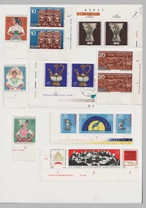 DDR  30  Randstücke mit DV ,teil DV und andere Aufrucke alle abgebildet ansehen - Bild 1 von 6