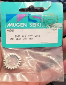 Mugen Seki D0761 20T 2 Speed Bell Gear (MTX 2) Vintage RC Parts - Picture 1 of 3