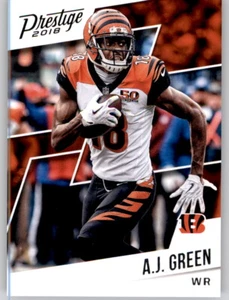 2018 Prestige AJ Green NFL PWE Base Card Bengals #8 - Picture 1 of 2