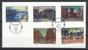 Gas Lighting GB Jersey Used stamps (a) 1981 ON PIECE (148184) - Picture 1 of 1
