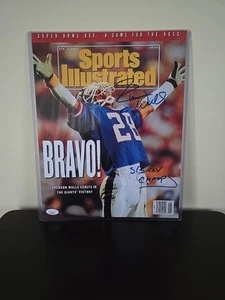 Everson Walls NY Giants Signed 11x14 Spirts Illustrated Cover Photo - Picture 1 of 4
