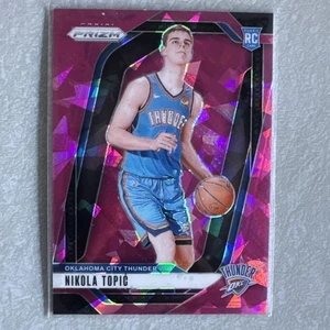 2024-25 Panini Prizm Basketball Nikola Topic #230 Rookie Pink Cracked Ice Prizm - Picture 1 of 2