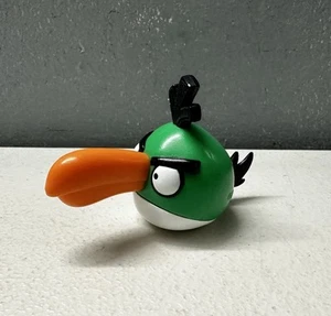 Hal Angry Birds Toucan Boomerang Green Yellow Bird Figure Rovio Original - Picture 1 of 5