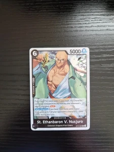 One Piece Carrying On His Will - St. Ethanbaron V. Nusjuro - Foil - OP13-080 - Picture 1 of 2