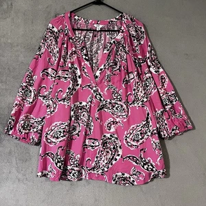 Crown Ivy Top 2x Top Rosa Damen Gr. 2X Bauernhaus Kern Bohemian - Bild 1 von 8
